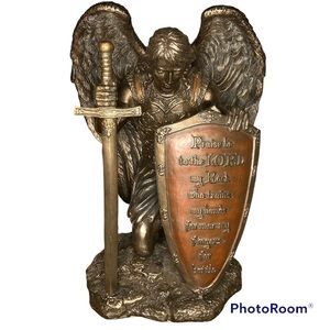 Veronese ,Praise be to the lord my rock, Angel statue.